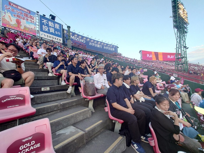 【スポーツビジネス】真夏の仙台で1年22名フィールドワーク！
