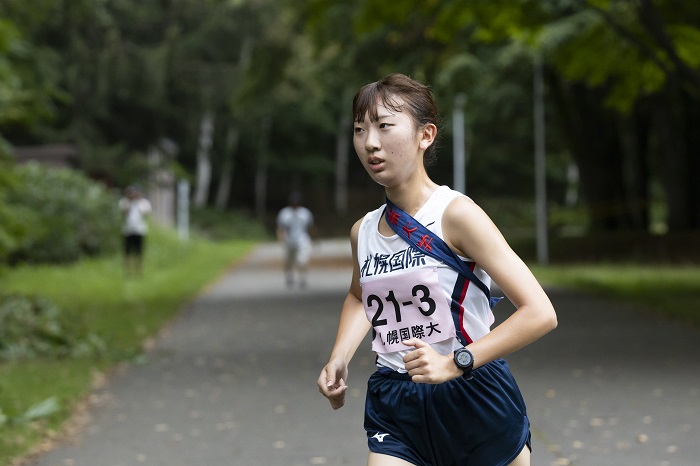 3区(6.2km)　松本夢来　23分07秒