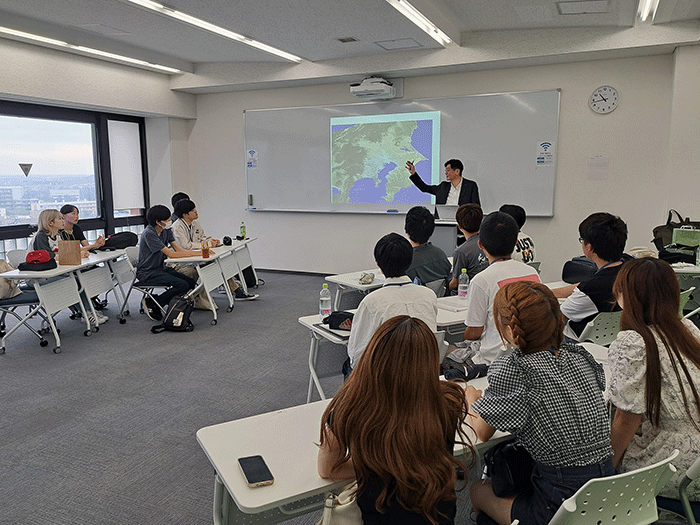 【観光学部】城西国際大学観光学部の皆さんと交流会開催