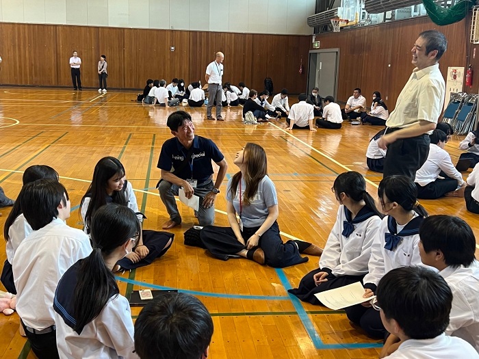 【観光】富川高校との地域観光振興・まち歩き研修in日高町
