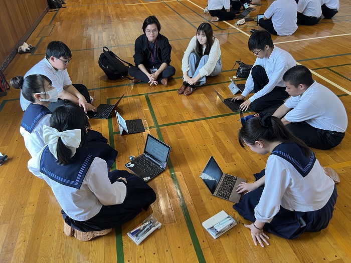 【観光】富川高校との地域観光振興・まち歩き研修in日高町