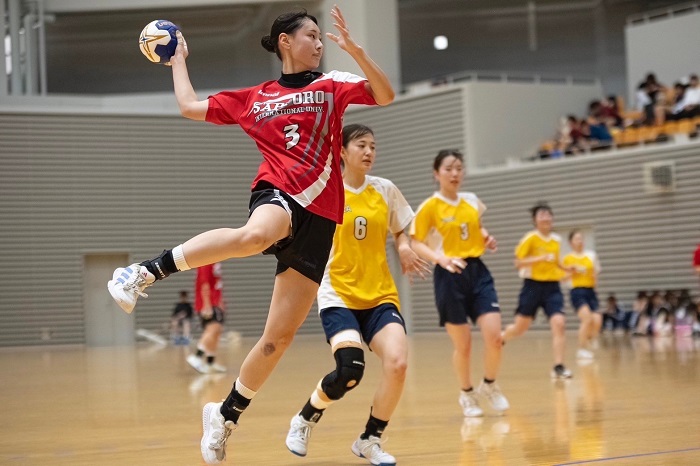 女子1部リーグにおいて5チームが競う総当たり戦で全勝
