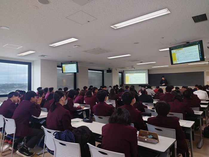 【大学見学】北海道長沼高校の生徒が来学