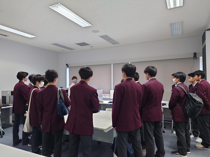 【大学見学】北海道長沼高校の生徒が来学