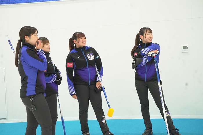 【氷上部】アジア冬季競技大会で代表候補！女子カーリングチーム