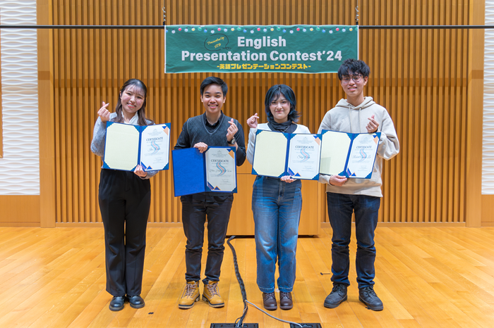 札幌国際大学　コンテスト受賞者