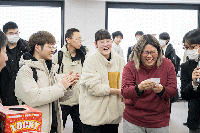 国際課主催！国際交流ビンゴ大会