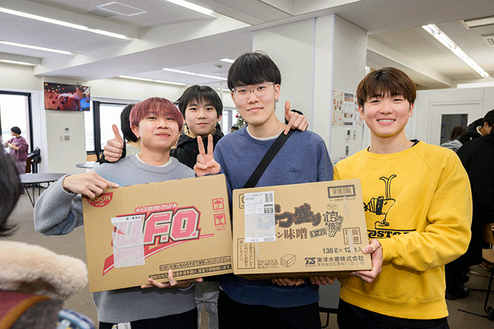 国際課主催！国際交流ビンゴ大会
