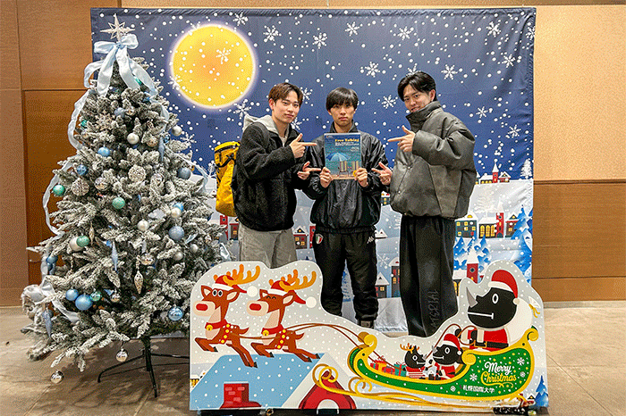 コクサイくんクリスマスフォトブース