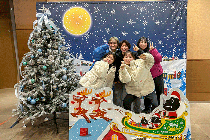 コクサイくんクリスマスフォトブース