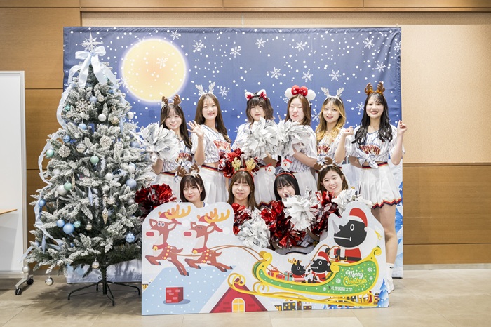 コクサイくんクリスマスフォトブース