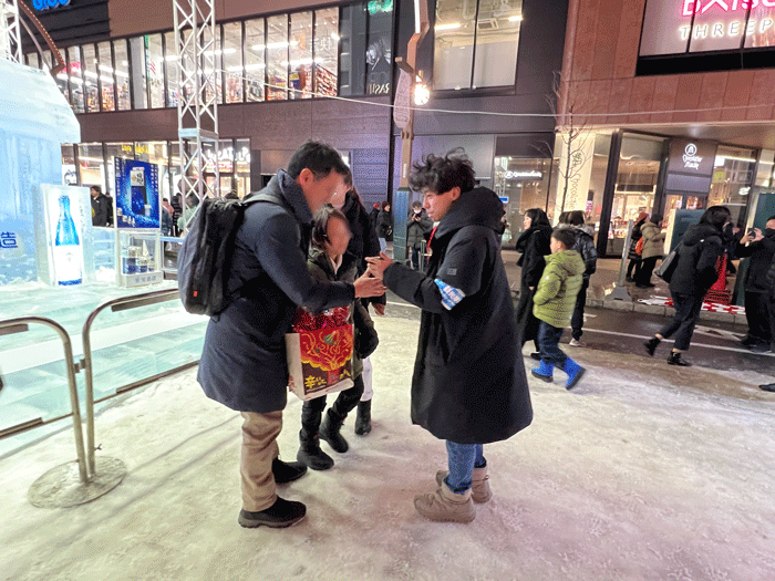 観光の現場で実践！学生たちのおもてなし