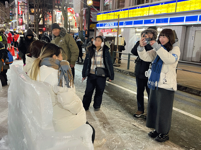 観光の現場で実践！学生たちのおもてなし
