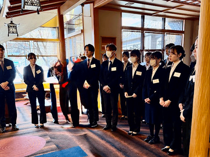 札幌国際大学　阿寒湖温泉　研修　鶴賀リゾート