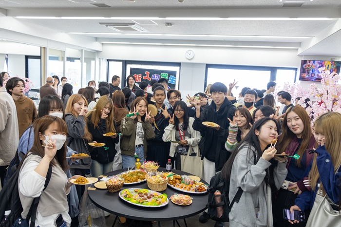 札幌国際大学　留学生　国際交流　歓迎会