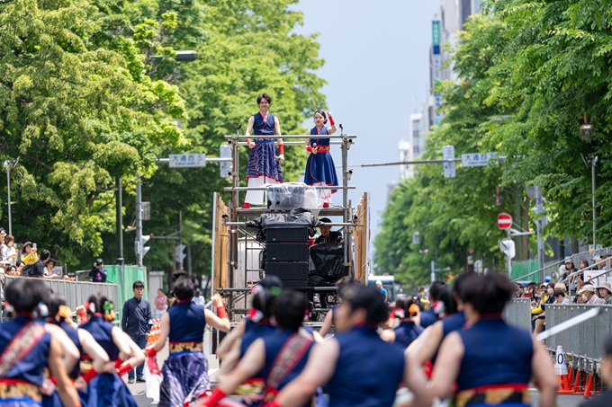 札幌国際大学　YOSAKOIソーラン祭り　コカ・コーラ札幌国際大学