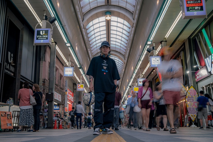 札幌国際大学　フリースタイルフットボール　KURO