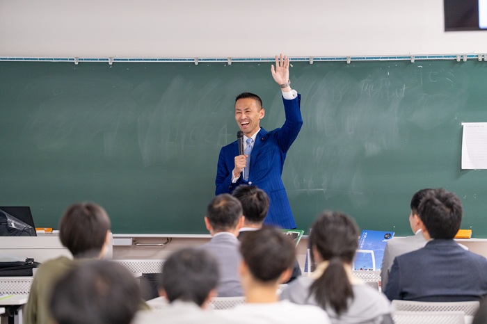 札幌国際大学　授業風景　臨床心理　山田洋聡　札幌市議会議員
