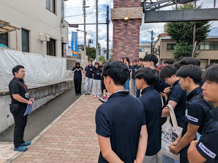 札幌国際大学　仙台フィールドワーク　楽天モバイルパーク宮城