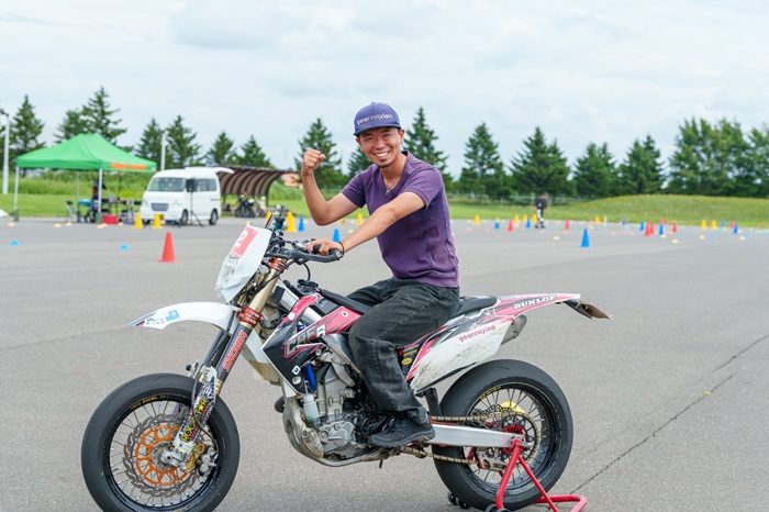 札幌国際大学　モトジムカーナ　迫田洋生
