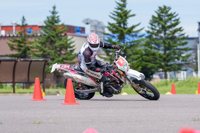 札幌国際大学　モトジムカーナ　迫田洋生