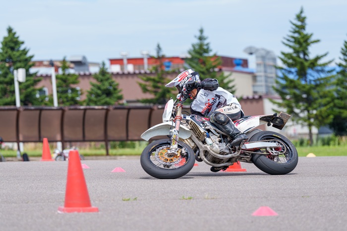 札幌国際大学　モトジムカーナ　迫田洋生