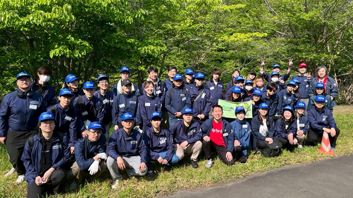 札幌国際大学　JAL千歳国際マラソン　観光学部　ボランティア