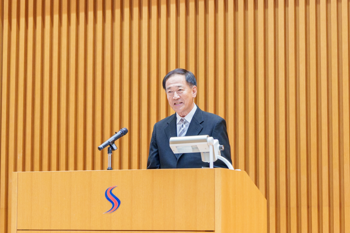 札幌国際大学　春学期学位記授与式　大学院修了式