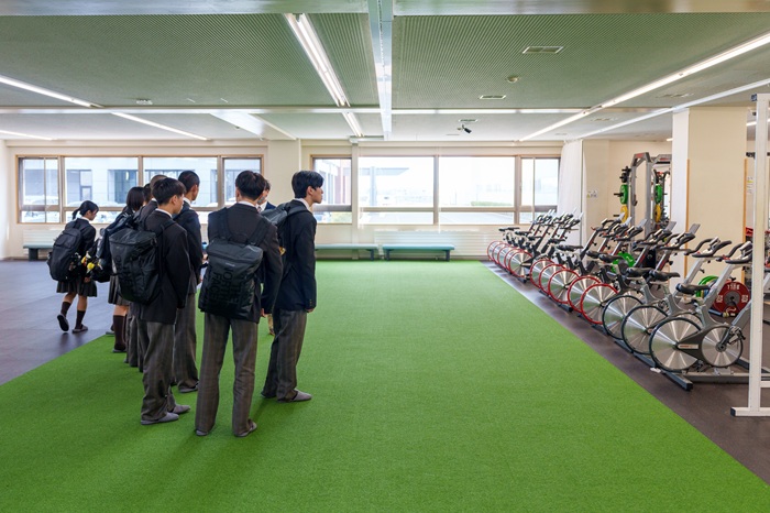札幌国際大学　静内高校大学見学　キャンパスツアー　オープンキャンパス