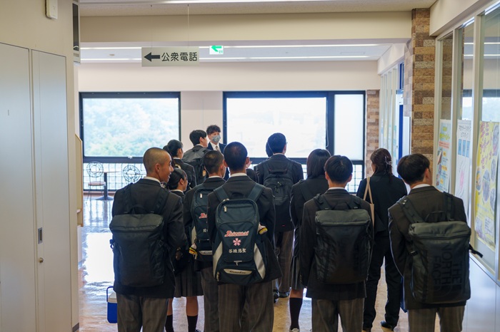 札幌国際大学　静内高校大学見学　キャンパスツアー　オープンキャンパス