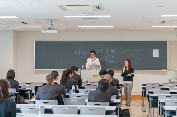札幌国際大学　静内高校大学見学　キャンパスツアー　オープンキャンパス