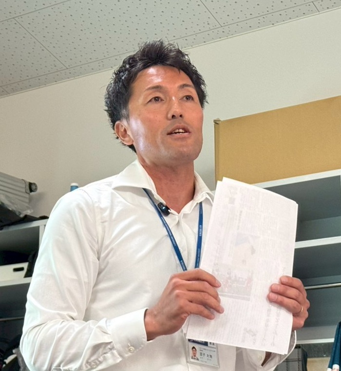 田子大地准教授　札幌国際大学