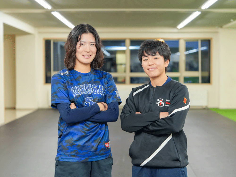 札幌国際大学　女子硬式野球部　三浦帆菜　辻本優夏