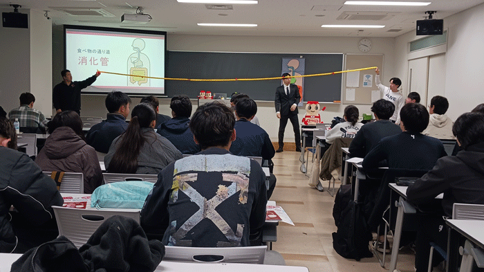 札幌国際大学　スポーツビジネス　札幌ヤクルト販売　特別講義