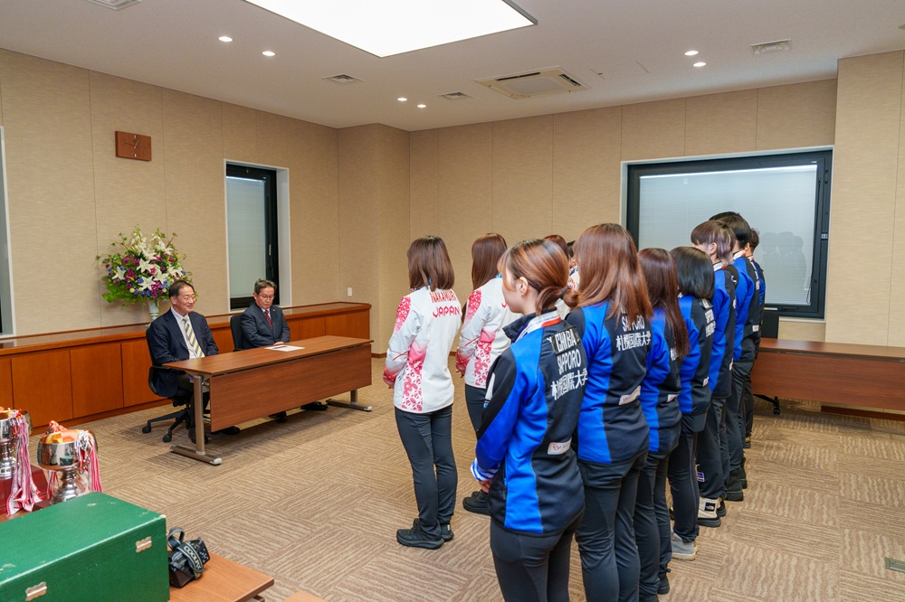 札幌国際大学　カーリング　氷上部