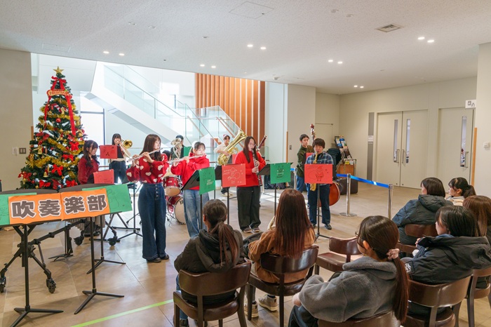 札幌国際大学　クラブ＆サークル　吹奏楽部　クリスマスウィーク