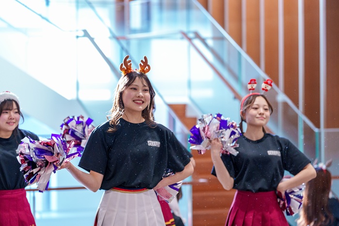 札幌国際大学　クラブ＆サークル　チアリーディング部　クリスマスウィーク