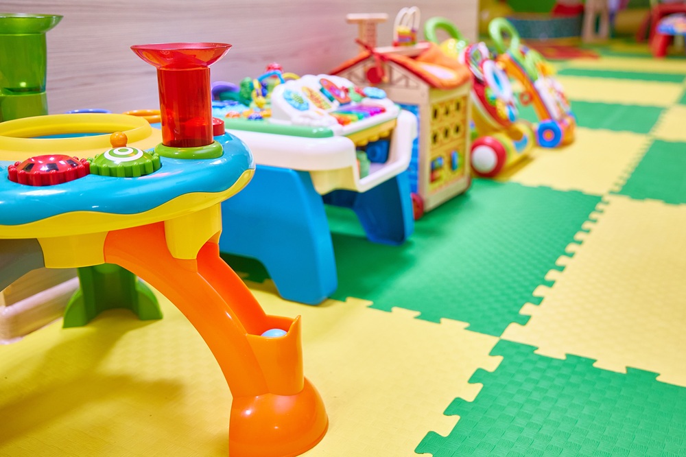 子どもの遊ぶスペース