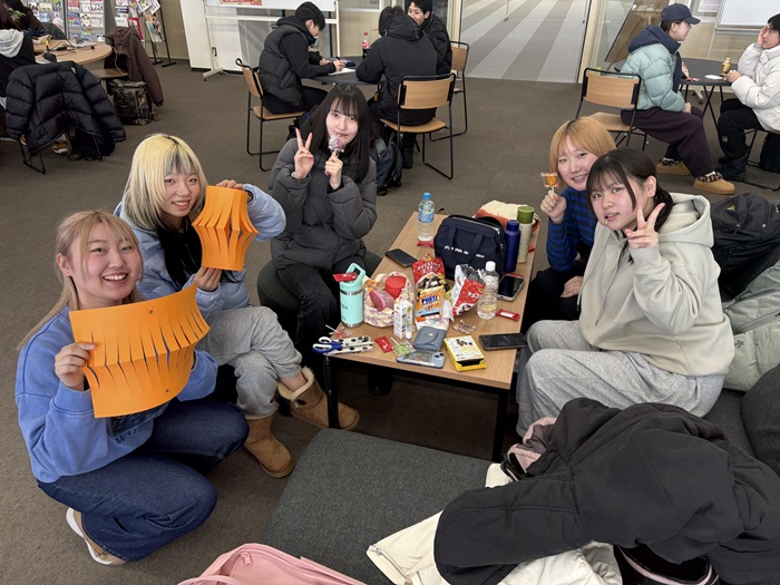 札幌国際大学　中華研究会　旧正月飾りつけ