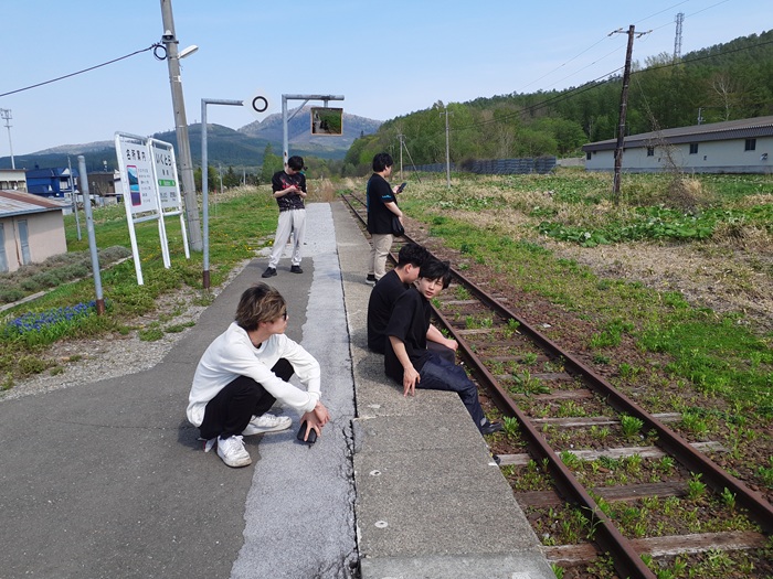 札幌国際大学フィールドワークの様子