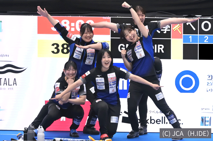 札幌国際大学氷上部女子カーリング　カーリング日本選手権
