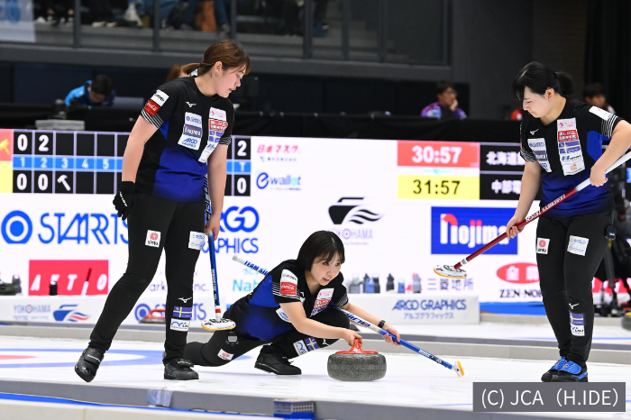 札幌国際大学氷上部女子カーリング　カーリング日本選手権