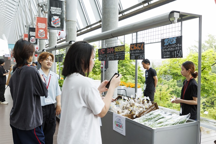 札幌国際大学　学生マルシェinプレド札幌