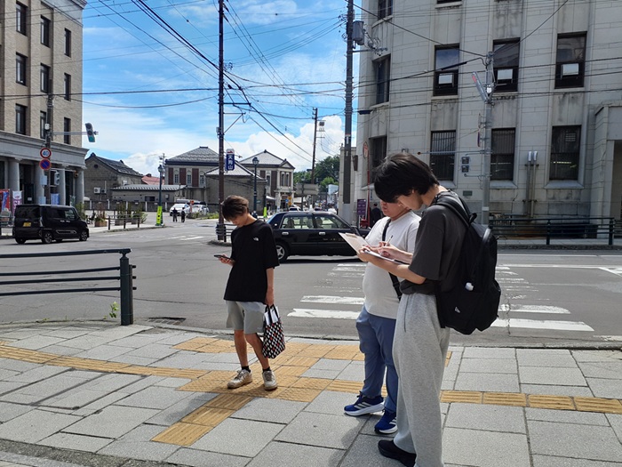 小樽日銀通で景観状況をメモ