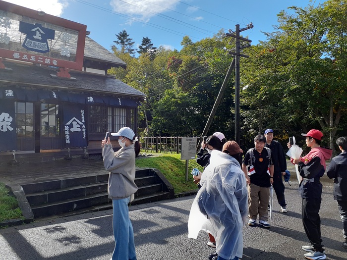 旧近藤染舖（旭川）調査中