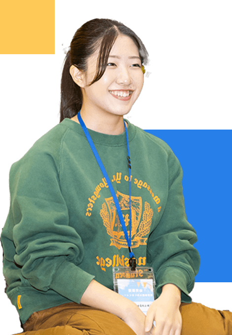札幌国際大学の保育職体験イベント女性写真