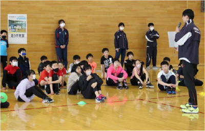 走り方教室 in 札幌国際大学