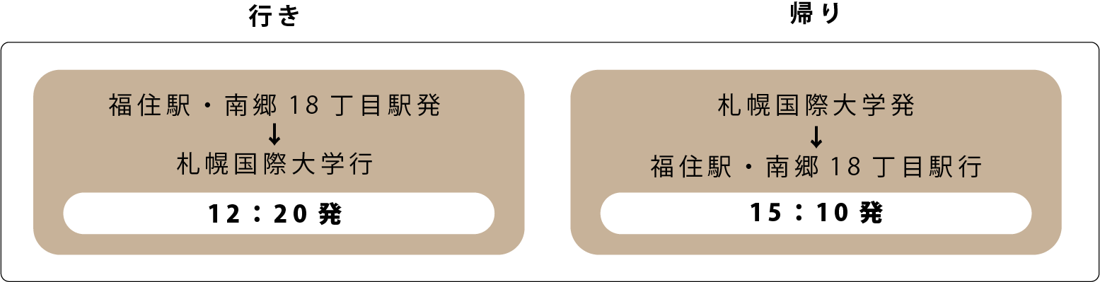 無料シャトルバス
